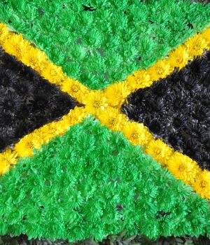 Flag of Jamaica Wreath